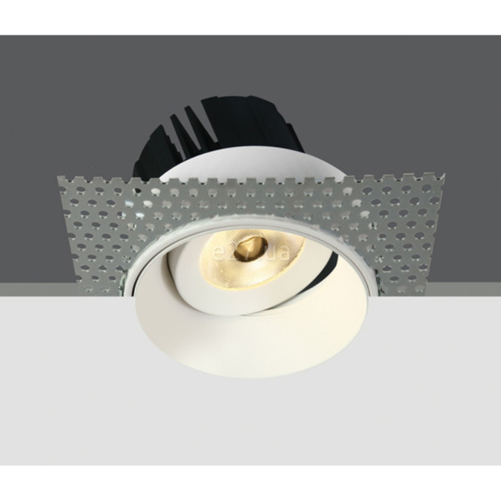 Точковий світильник One Light 11107BT/W/W White COB 6,5W WW 700mA IP54 Trimless Adjustable, 7 Вт, 500 лм, 3000K · One Light · one-light-11107bt-w-w