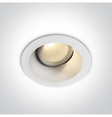 Точковий світильник One Light 11107FD/W/W The COB Dark Light Range White, 7 Вт, 560 лм, 3000K