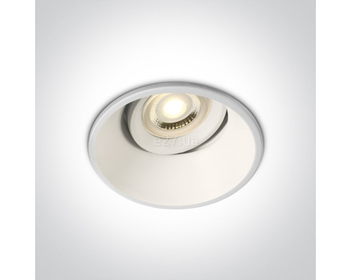 Точковий світильник One Light 11109FA/W The Fire Rated GU10 Range