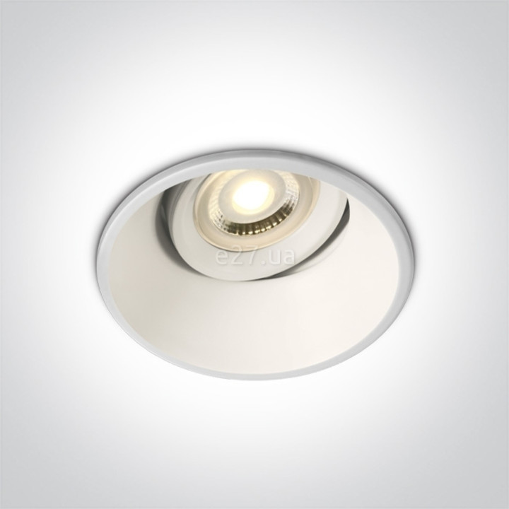 Точковий світильник One Light 11109FA/W The Fire Rated GU10 Range · One Light · one-light-11109fa-w