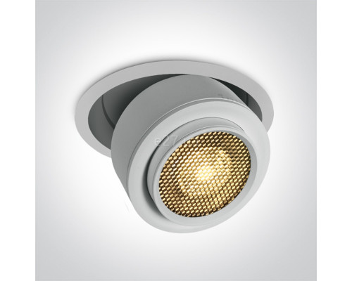Точковий світильник One Light 11128G/W/W Downlights Adjustable LED, 28 Вт, 2800 лм, 3000K