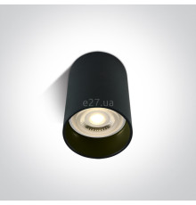 Точковий світильник One Light 12105E/B GU10 Ceiling Cylinders Aluminium