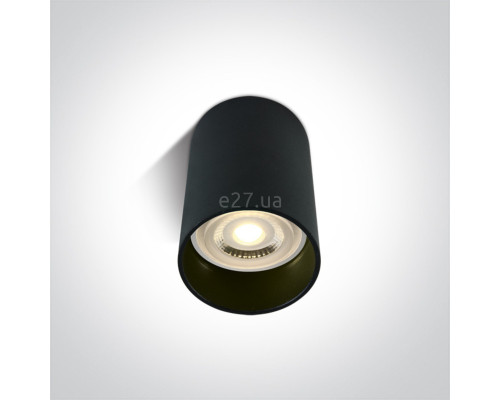 Точковий світильник One Light 12105E/B GU10 Ceiling Cylinders Aluminium