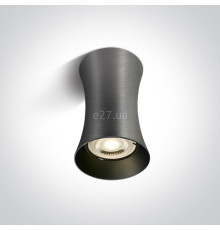Точковий світильник One Light 12105F/MG GU10 Ceiling Cylinders Aluminium