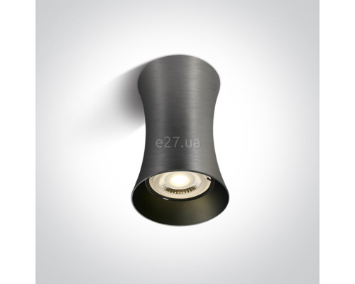 Точковий світильник One Light 12105F/MG GU10 Ceiling Cylinders Aluminium