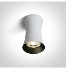 Точковий світильник One Light 12105F/W GU10 Ceiling Cylinders Aluminium
