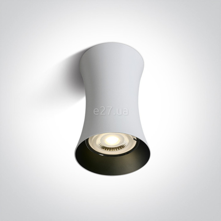Точковий світильник One Light 12105F/W GU10 Ceiling Cylinders Aluminium · One Light · one-light-12105f-w