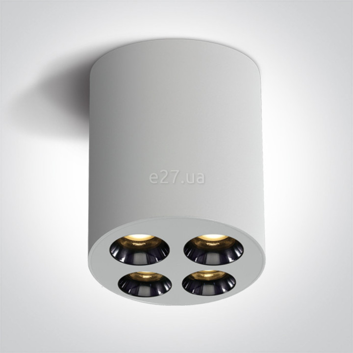 Точковий світильник One Light 12110H/W/W The Dark Light Ceiling Lights, 10 Вт, 700 лм, 3000K · One Light · one-light-12110h-w-w