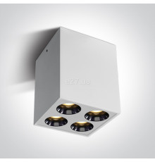Точковий світильник One Light 12110HB/W/W The Dark Light Ceiling Lights, 10 Вт, 700 лм, 3000K
