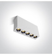 Точковий світильник One Light 12112H/W/W The Dark Light Ceiling Lights, 12 Вт, 840 лм, 3000K