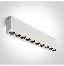 Точковий світильник One Light 12124H/W/W The Dark Light Ceiling Lights, 24 Вт, 1700 лм, 3000K