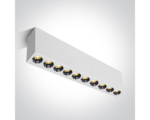 Точковий світильник One Light 12124H/W/W The Dark Light Ceiling Lights, 24 Вт, 1700 лм, 3000K