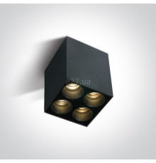 Точковий світильник One Light 12406C/B/W Dark Light Ceiling Tubes, 10 Вт, 800 лм, 3000K