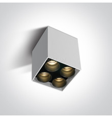 Точковий світильник One Light 12406C/W/W Dark Light Ceiling Tubes, 10 Вт, 800 лм, 3000K