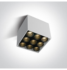 Точковий світильник One Light 12906C/W/W Dark Light Ceiling Tubes, 20 Вт, 1600 лм, 3000K