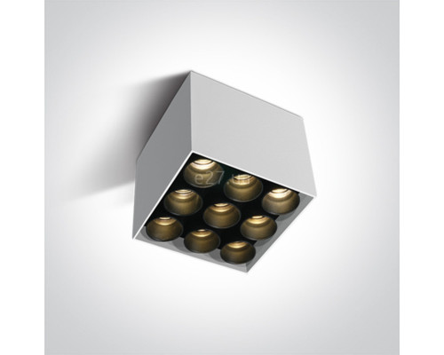 Точковий світильник One Light 12906C/W/W Dark Light Ceiling Tubes, 20 Вт, 1600 лм, 3000K