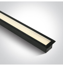 Стельовий світильник One Light 38145AR/B/W UGR19 Recessed LED Linear Profiles, 40 Вт, 3800 лм, 3000K