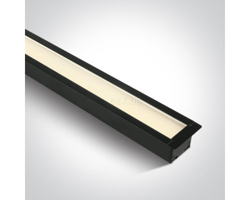Стельовий світильник One Light 38145AR/B/W UGR19 Recessed LED Linear Profiles, 40 Вт, 3800 лм, 3000K