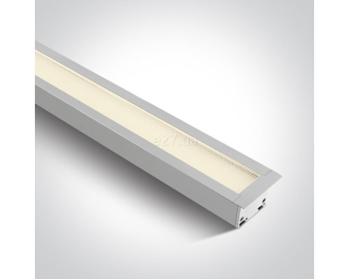 Стельовий світильник One Light 38145AR/W/W UGR19 Recessed LED Linear Profiles, 40 Вт, 3800 лм, 3000K