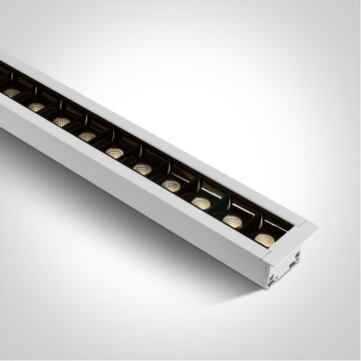 Стельовий світильник One Light 38145BR/W/V Office & Kitchen, 40 Вт, 4000 лм, 3000К-4000К-5000К · One Light · one-light-38145br-w-v