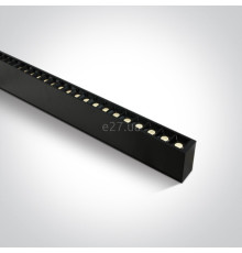 Стельовий світильник One Light 38150B/B/W LED Linear Profiles Medium size Dark Light, 40 Вт, 3800 лм, 3000K