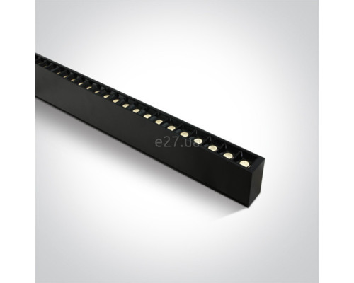 Стельовий світильник One Light 38150B/B/W LED Linear Profiles Medium size Dark Light, 40 Вт, 3800 лм, 3000K