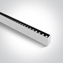 Стельовий світильник One Light 38150B/W/C LED Linear Profiles Medium size Dark Light, 40 Вт, 3800 лм, 4000K · One Light · one-light-38150b-w-c