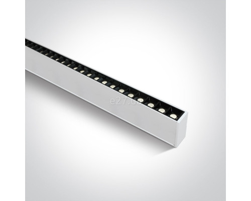 Стельовий світильник One Light 38150B/W/C LED Linear Profiles Medium size Dark Light, 40 Вт, 3800 лм, 4000K