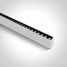 Стельовий світильник One Light 38150B/W/W LED Linear Profiles Medium size Dark Light, 40 Вт, 3800 лм, 3000K · One Light · one-light-38150b-w-w