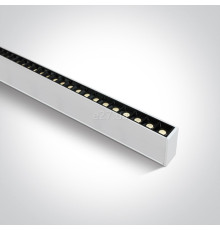 Стельовий світильник One Light 38150B/W/W LED Linear Profiles Medium size Dark Light, 40 Вт, 3800 лм, 3000K