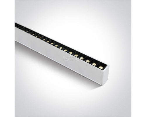 Стельовий світильник One Light 38150B/W/W LED Linear Profiles Medium size Dark Light, 40 Вт, 3800 лм, 3000K