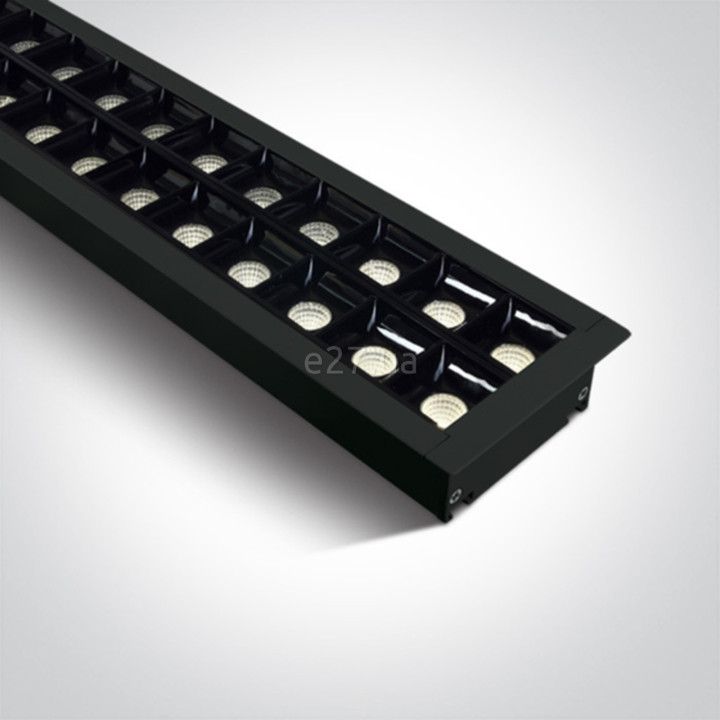 Стельовий світильник One Light 38150BR/B/C Recessed LED Linear Profiles Dark Light, 40 Вт, 4000 лм, 4000K · One Light · one-light-38150br-b-c