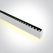 Стельовий світильник One Light 38150BU/W/W LED Linear Profiles Medium size Dark Light, 40 Вт, 3800 лм, 3000K · One Light · one-light-38150bu-w-w