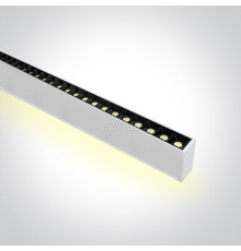 Стельовий світильник One Light 38150BU/W/W LED Linear Profiles Medium size Dark Light, 40 Вт, 3800 лм, 3000K
