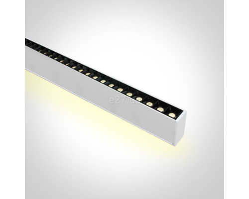 Стельовий світильник One Light 38150BU/W/W LED Linear Profiles Medium size Dark Light, 40 Вт, 3800 лм, 3000K