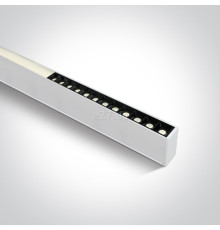 Стельовий світильник One Light 38150C/W/C LED Linear Profiles Medium size, 40 Вт, 3400 лм, 4000K
