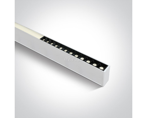 Стельовий світильник One Light 38150C/W/C LED Linear Profiles Medium size, 40 Вт, 3400 лм, 4000K