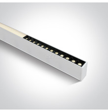 Стельовий світильник One Light 38150C/W/W LED Linear Profiles Medium size, 40 Вт, 3400 лм, 3000K