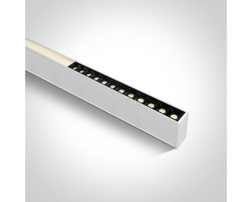 Стельовий світильник One Light 38150C/W/W LED Linear Profiles Medium size, 40 Вт, 3400 лм, 3000K