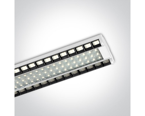 Стельовий світильник One Light 38280/W/C Industrial & Floodlights, 80 Вт, 7400 лм, 4000K