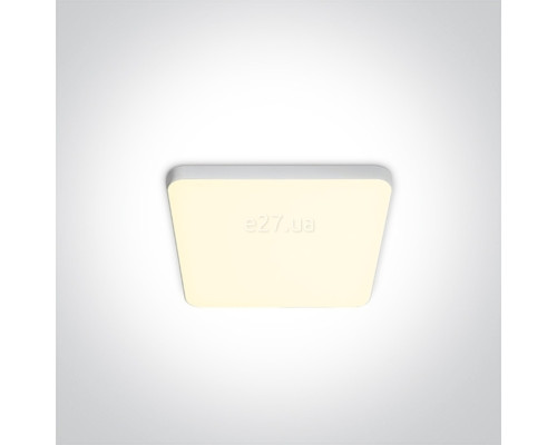 Точковий світильник One Light 50110CE/W Downlights Fixed LED, 10 Вт, 1100 лм, 3000K