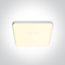 Стельовий світильник One Light 50114CE/W Downlights Fixed LED, 14 Вт, 1550 лм, 3000K · One Light · one-light-50114ce-w