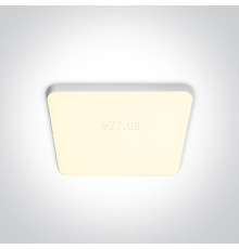 Стельовий світильник One Light 50114CE/W Downlights Fixed LED, 14 Вт, 1550 лм, 3000K
