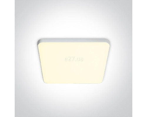 Стельовий світильник One Light 50114CE/W Downlights Fixed LED, 14 Вт, 1550 лм, 3000K