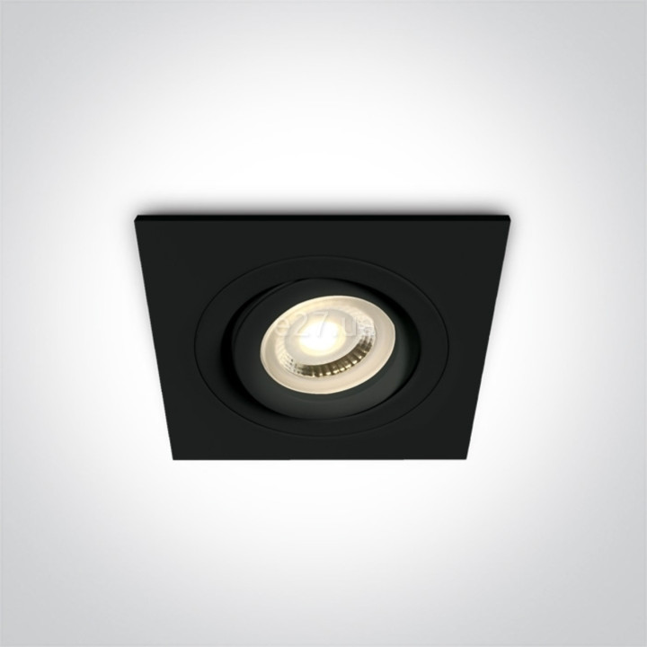 Точковий світильник One Light 51105ABG/B Recessed Spots Adjustable · One Light · one-light-51105abg-b