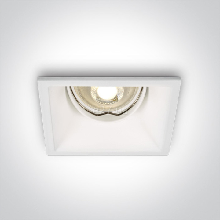 Точковий світильник One Light 51105TG/W Dark Light Square Spots Die cast · One Light · one-light-51105tg-w