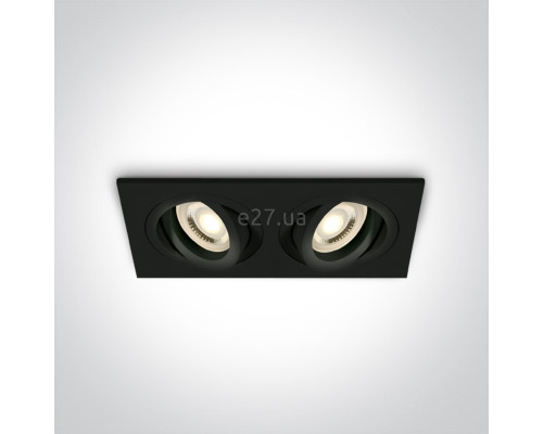 Точковий світильник One Light 51205ABG/B Recessed Spots Adjustable