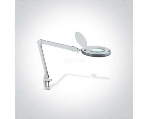 Настільна лампа One Light 61066/W The Magnifying Lens LED Lamp, 8 Вт, 760 лм, 6000K