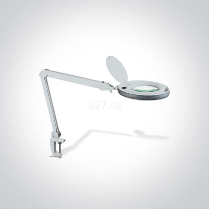 Настільна лампа One Light 61066/W The Magnifying Lens LED Lamp, 8 Вт, 760 лм, 6000K · One Light · one-light-61066-w