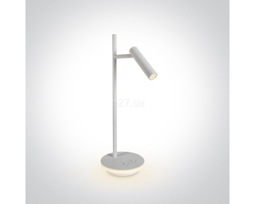 Настільна лампа One Light 61132A/W/W Reading Spots Aluminium, 3 Вт, 510 лм, 3000K